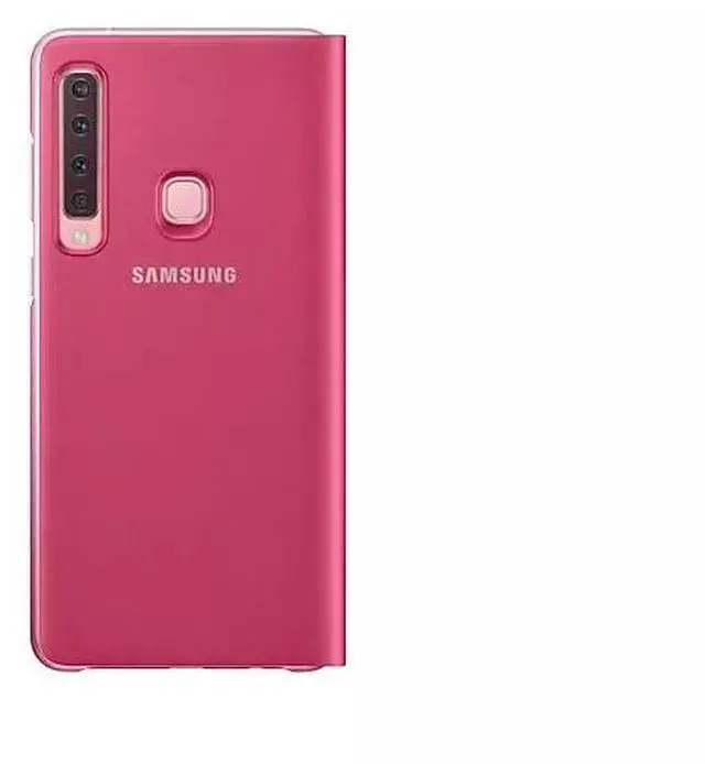 Alt view image 3 of 4 - Samsung Original Galaxy A9 2018 Wallet Cover Case, Pink