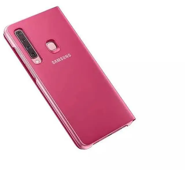 Alt view image 4 of 4 - Samsung Original Galaxy A9 2018 Wallet Cover Case, Pink