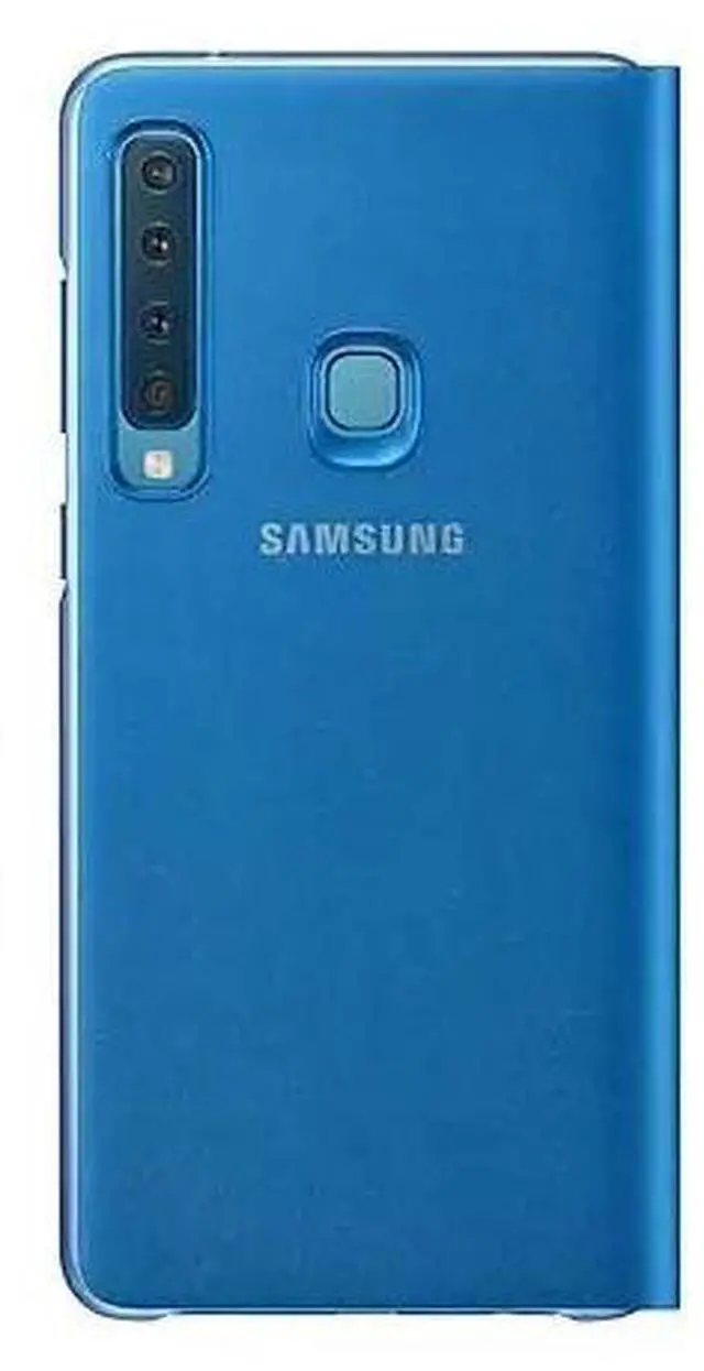 Alt view image 3 of 3 - SAMSUNG Original Galaxy A9 2018 Wallet Cover Case, Blue