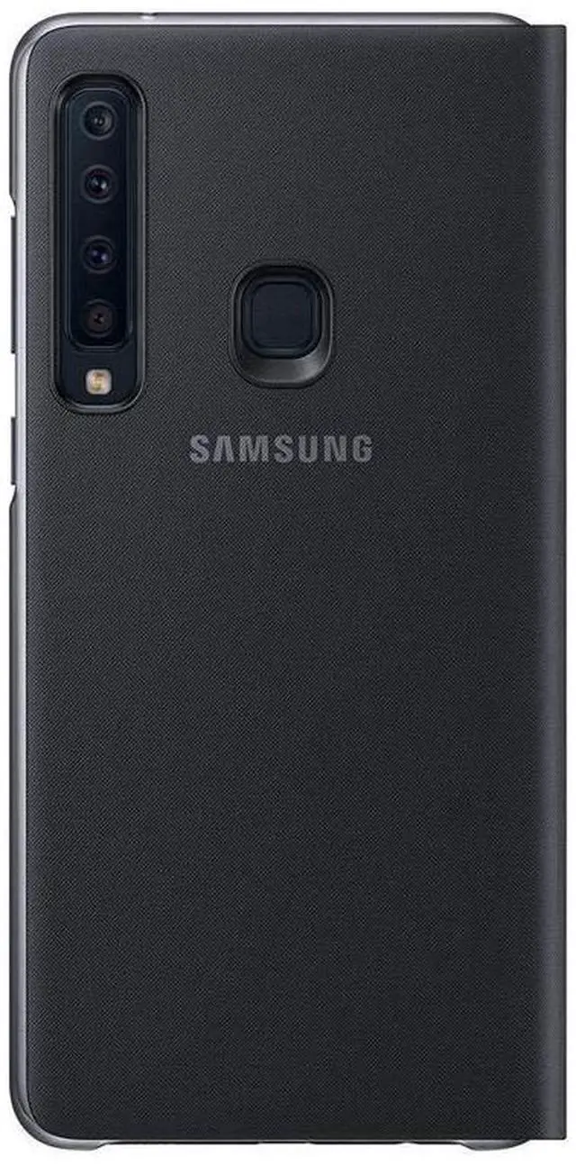 Alt view image 3 of 3 - SAMSUNG Original Galaxy A9 2018 Wallet Cover Case, Black