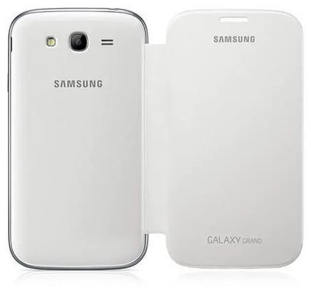 Alt view image 4 of 4 - Samsung Galaxy Grand Flip Cover - white