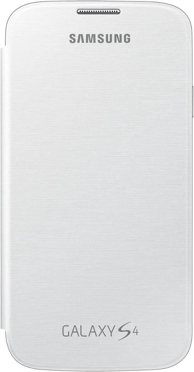 Alt view image 2 of 5 - Samsung Galaxy S4 Flip Cover Folio Case (White)