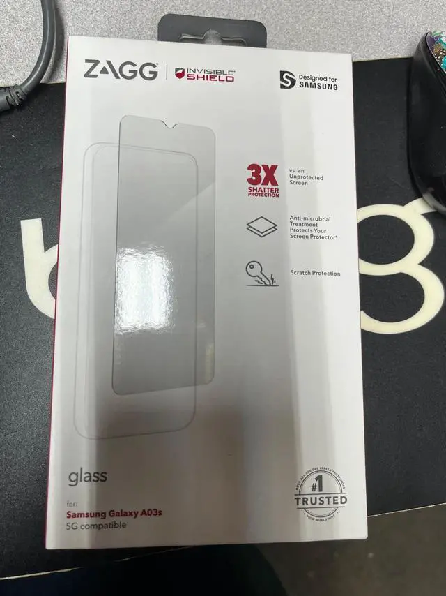 Main image of Zagg Invisible Shield Glass Screen Protector for Samsung Galaxy A03s