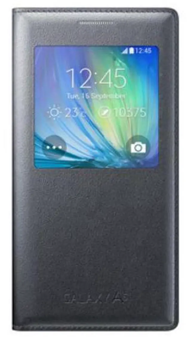 Main image of Samsung Galaxy A'5 S View Cover I Color: Black