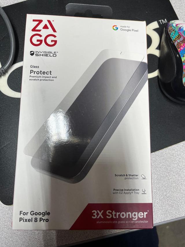 Main image of Zagg Invisible Shield Glass Antimicrobial Biometric - Google Pixel 8 Pro
