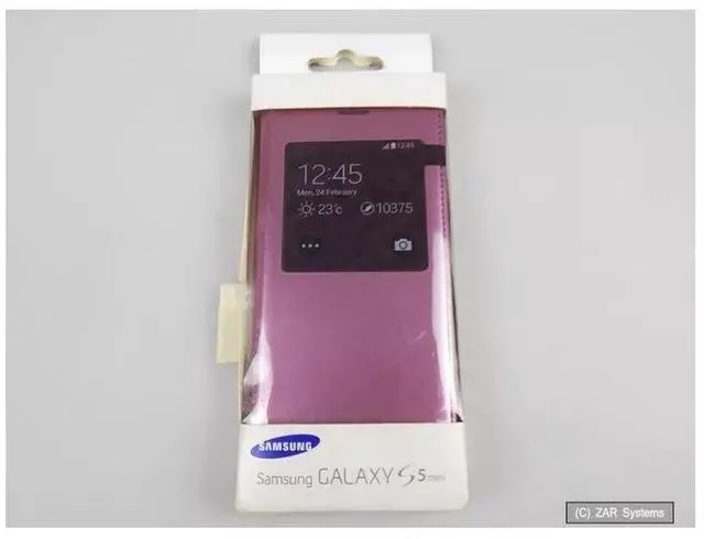 Alt view image 2 of 3 - Samsung Galaxy S5 Mini S View Cover I Color: Pink