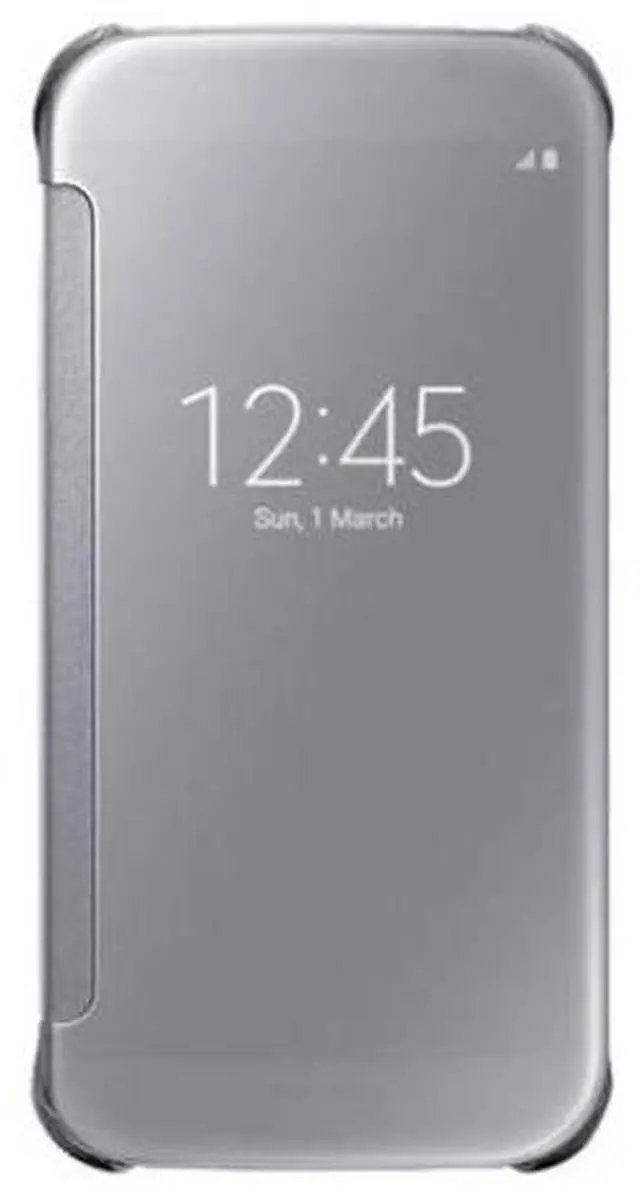 Alt view image 2 of 3 - Samsung Galaxy S6 Clear View Cover I Color: Black