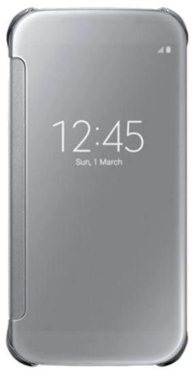 Alt view image 3 of 3 - Samsung Galaxy S6 Clear View Cover I Color: Black