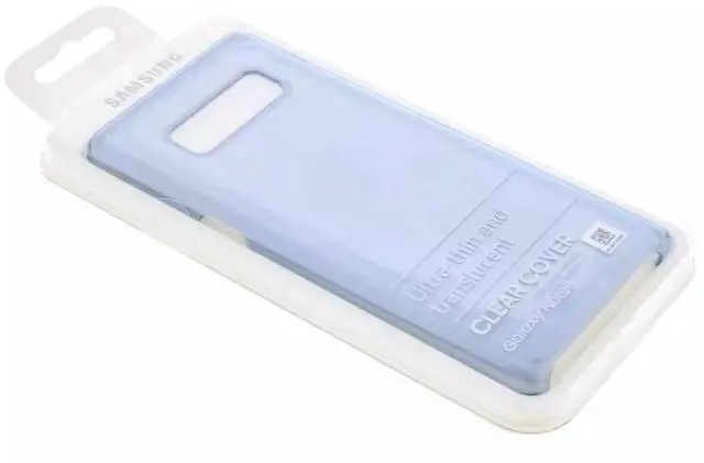 Alt view image 3 of 3 - Samsung Galaxy Note8 Clear Cover I Color: Blue