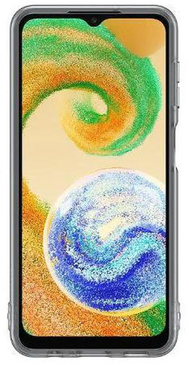 Alt view image 3 of 3 - Samsung Galaxy A04S Soft Cover I Color: Black/Clear
