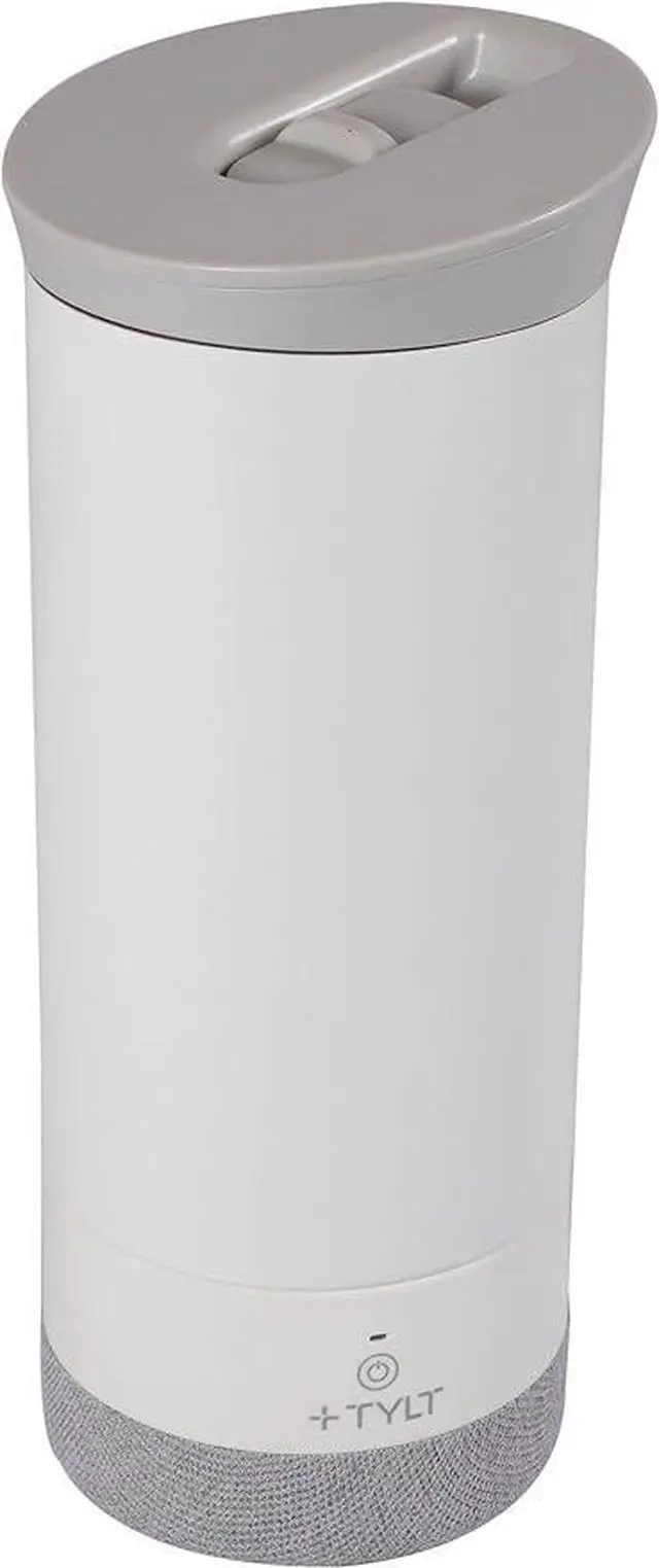 Main image of Tylt Drink Speaker Mug Hydration Mug + Bluetooth Speaker Cream