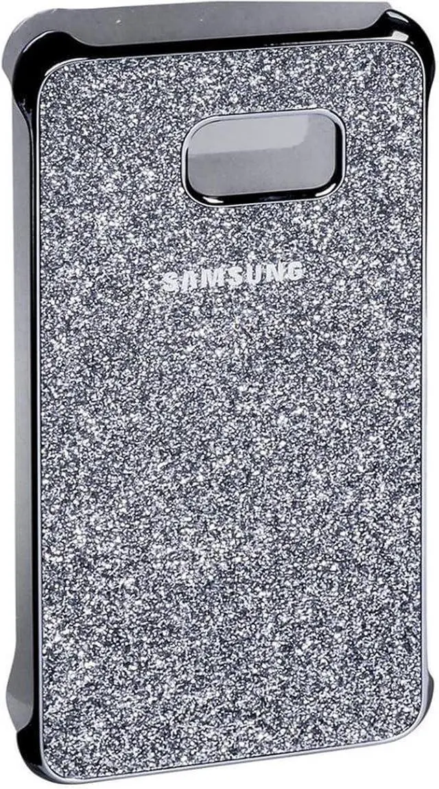 Main image of SAMSUNG Galaxy S6 edge + Glitter Cover I Color: Shiny Gray