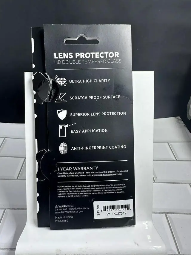 Alt view image 2 of 2 - CaseMate Lens Protector for Apple iPhone 15 Pro and 15 Pro Max