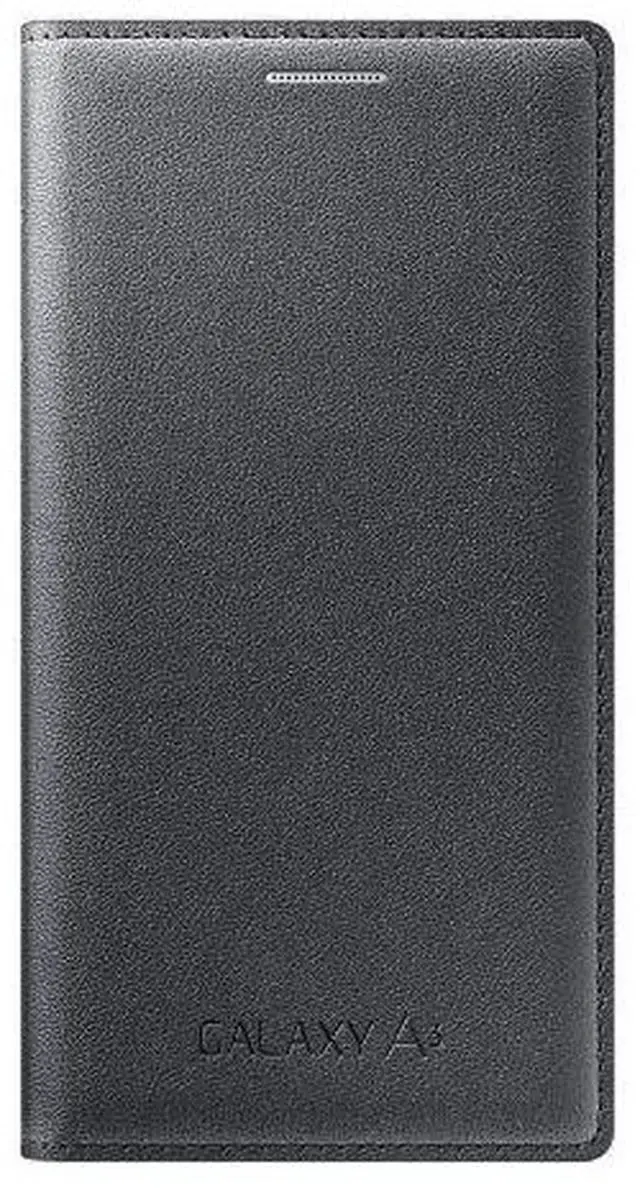 Main image of Samsung Galaxy A3 2015 Flip Cover - Charcoal