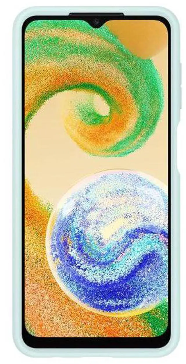 Alt view image 2 of 3 - Samsung Galaxy A04 Soft Clear Cover I Color: Green