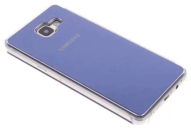 Alt view image 2 of 3 - SAMSUNG Clear View Cover Case for Galaxy A5 I Color: Blue
