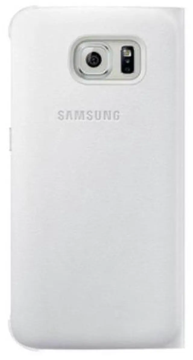 Alt view image 2 of 3 - Samsung Galaxy S6 Flip Wallet I Color: White