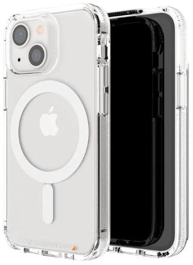 Main image of ZAGG Gear 4 Compatible With MagSafe 13 Drop Protection Crystal Palace Snap Clear Case For iPhone 6.7" 2021 5G Compatible I Color: Transparent