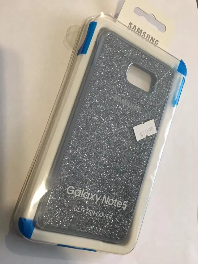 Alt view image 3 of 3 - SAMSUNG Galaxy Note5 Glitter Cover I Color: Shinny Gray