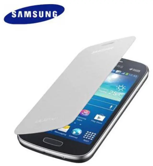 Alt view image 3 of 3 - Samsung Galaxy Ace 3 Flip Cover I Color: White