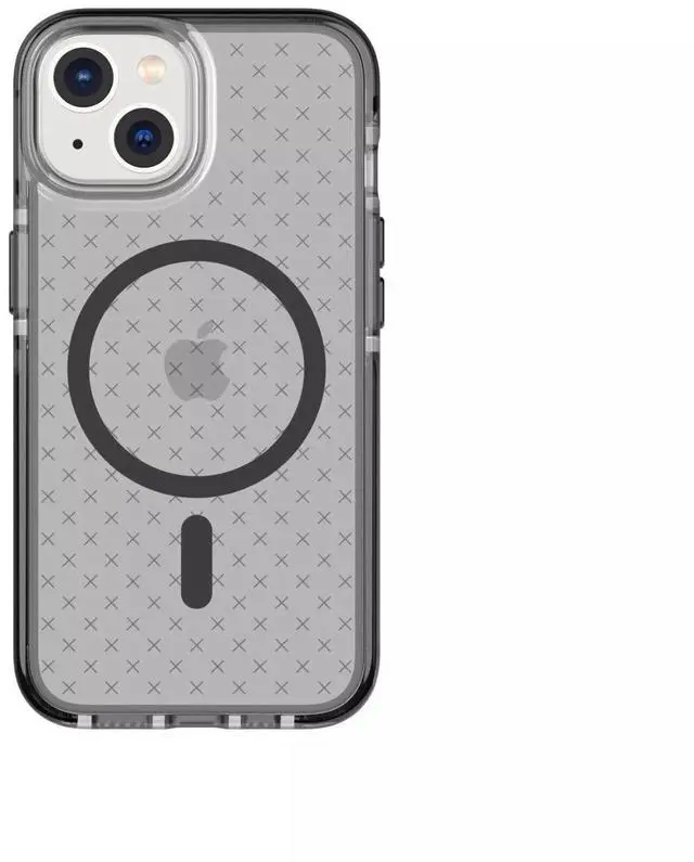 Main image of Tech 21 EVO CHECH FLEXSHOCK Built - In Protection 16 FT 4.9M Multi - Drop Impact Tested Magsafe Compatible Black Case For i phone 6.1"