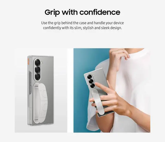 Alt view image 3 of 3 - SAMSUNG Galaxy Z Fold 6 Clear Phone Case Transparent