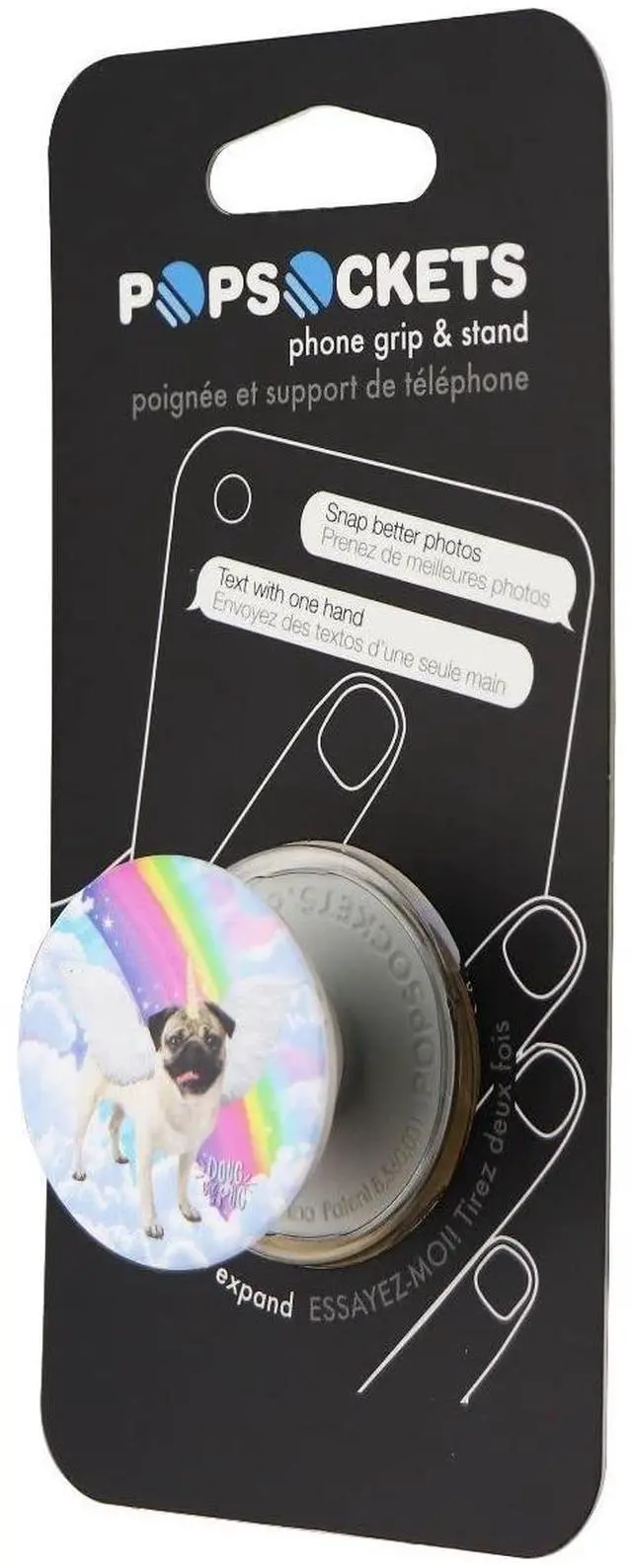 Main image of Popsockets for Phones Grip & Stand Angel Doug OW - (600204)