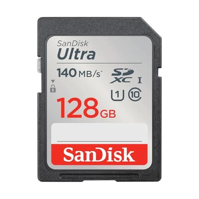Alt view image 2 of 3 - SanDisk - Ultra PLUS 128GB SDXC UHS-I Memory Card 150MB/S Speed Full HD Video ( REFURB )