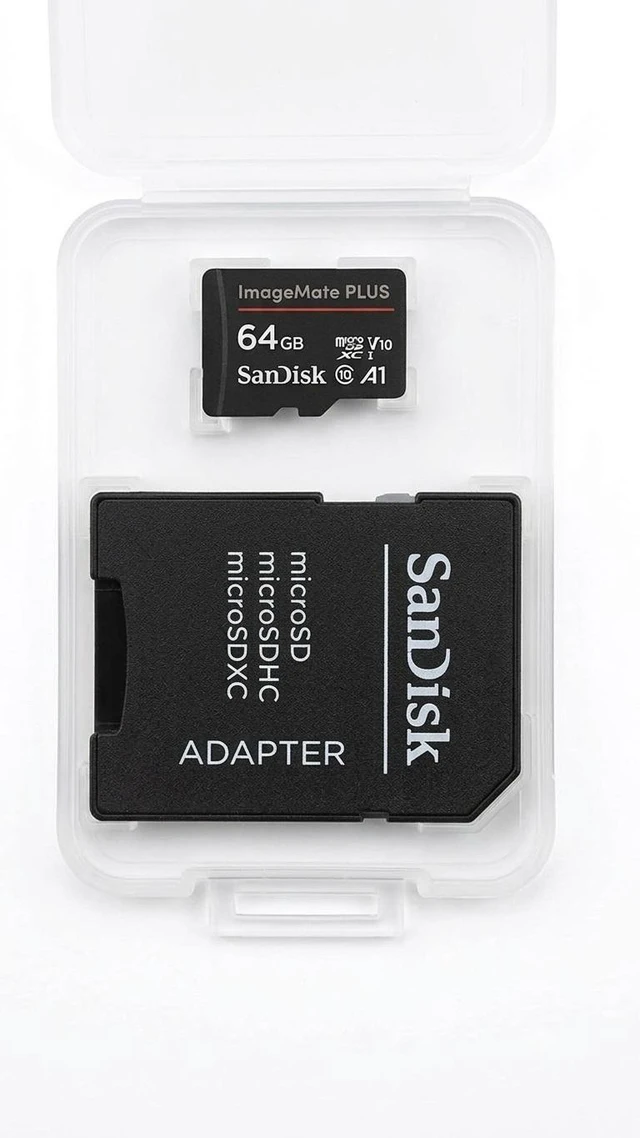 Main image of SanDisk 64GB ImageMate Plus microSDXC UHS 1 Memory Card - Up to 150MB/s ( REFURB )