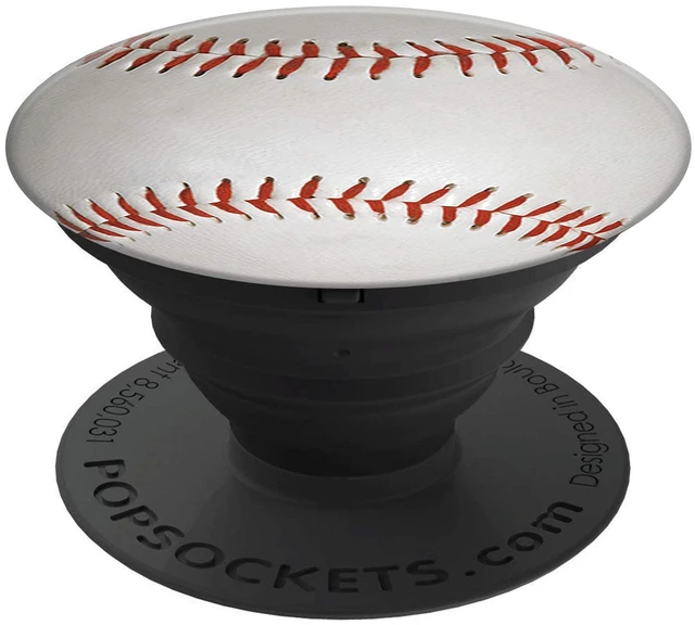 Main image of PopSockets Phone Grip Holder Stand - Baseball