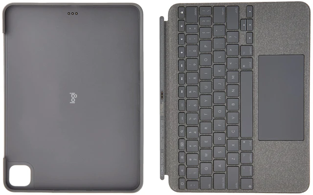 Alt view image 3 of 3 - Logitech Combo Touch for iPad Pro 11-inch (1st, 2nd, 3rd and 4th gen) -GREY