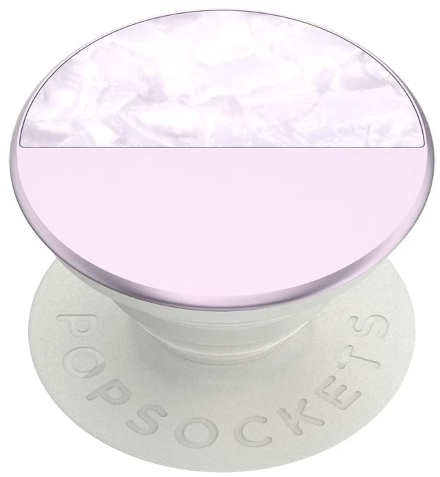 Main image of PopSockets - PopGrip Luxe Cell Phone Grip & Stand - White/Pink