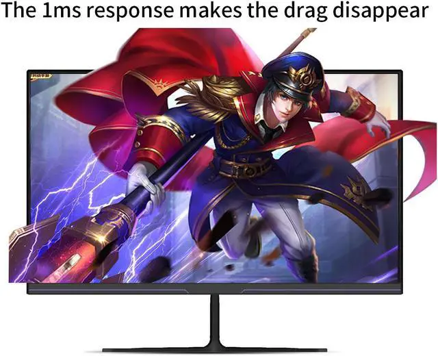 Alt view image 4 of 7 - LGLO 27Inch 2K 165Hz 100%sRGB 2560x1440P HDR Gaming Monitor With 178° Wide Viewing Angle, Built-in Speaker, Support HDMI and DP, VESA Mountable