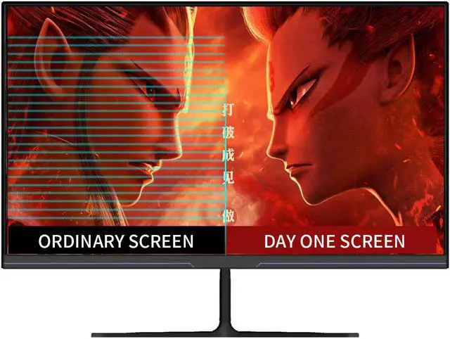 Alt view image 5 of 7 - LGLO 27Inch 2K 165Hz 100%sRGB 2560x1440P HDR Gaming Monitor With 178° Wide Viewing Angle, Built-in Speaker, Support HDMI and DP, VESA Mountable