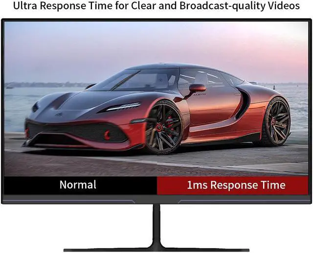 Alt view image 4 of 7 - LGLO 24" 1920 x 1080 144Hz Gaming Monitor with Built-in Speakers and Wide Viewing Angle 178°, Tilt Adjustment for Ergonomic Viewing with Virtually Borderless Design
