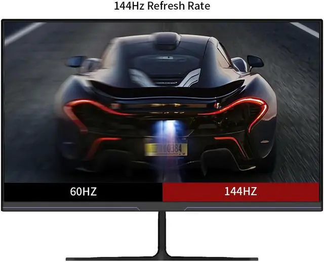 Alt view image 3 of 7 - LGLO 24" 1920 x 1080 144Hz Gaming Monitor with Built-in Speakers and Wide Viewing Angle 178°, Tilt Adjustment for Ergonomic Viewing with Virtually Borderless Design