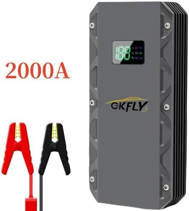 GKFLY 12V Starting Device Power Bank Emergency Car Jump Starter Air Pump  Compressor High Power Car Battery Booster Buster 