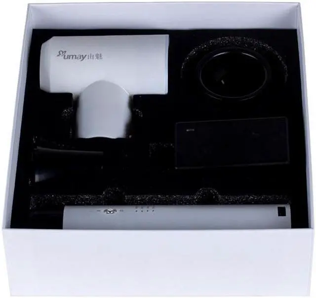 Alt view image 7 of 7 - Wireless Hair Dryer with USB for Phone Power 450 Watt Rechargeable Blower Dry Baby Body Pet Hair Outdoor Camping Travel Tools