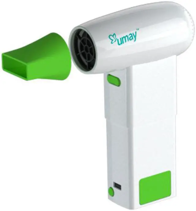 Alt view image 3 of 7 - Portable Wireless Hair Dryer with 2 Batteries Suitable for Outdoor Pet Hair Baby Art Painting Equipment Tools Air Duct and Battery Removable