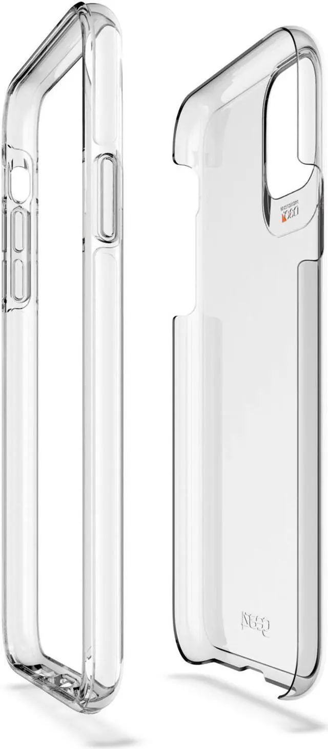 Alt view image 4 of 4 - Gear4 CPALIPH11PMC Crystal Palace Clear Case - iPhone 11 Pro Max