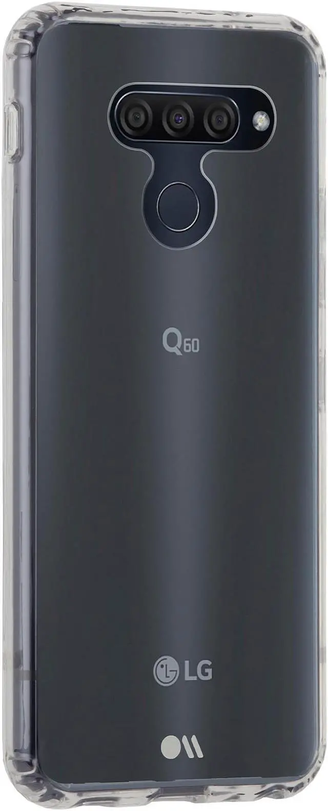 Alt view image 7 of 10 - Case-Mate Tough Clear LG Q60 Clear