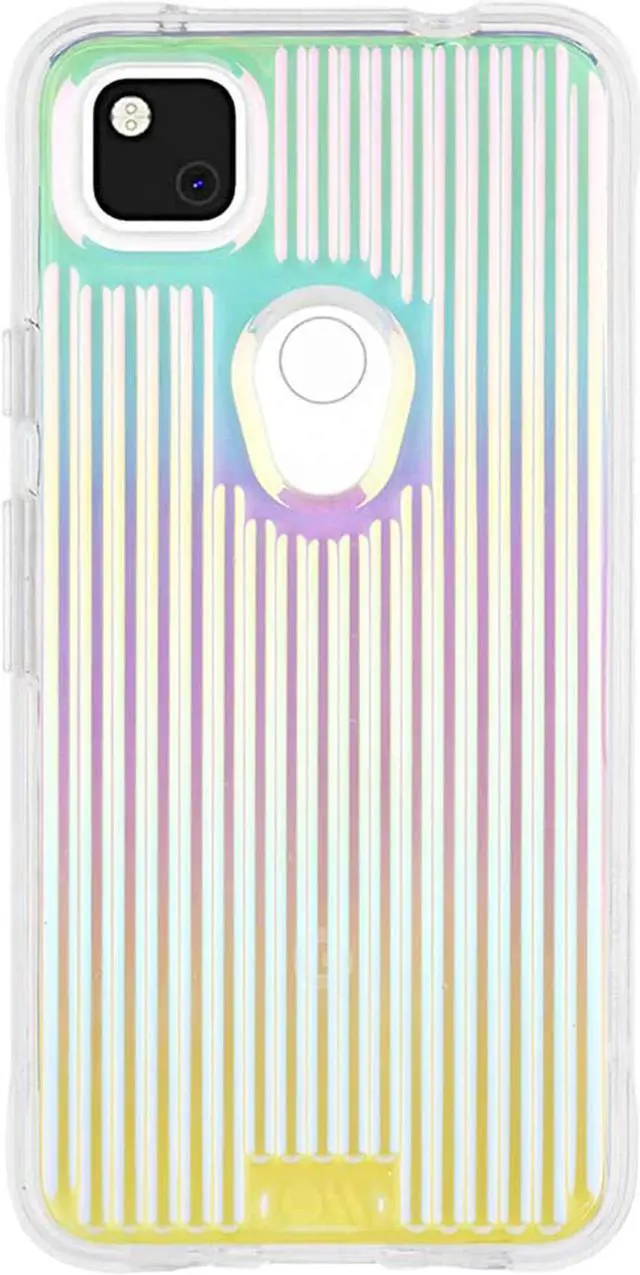 Main image of Case-Mate Tough Groove Case compatible with Pixel 4a - pink