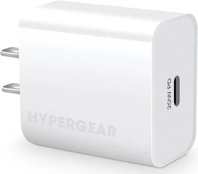 Main image of Hypergear 20W White USB-C PD Wall Charger Hub