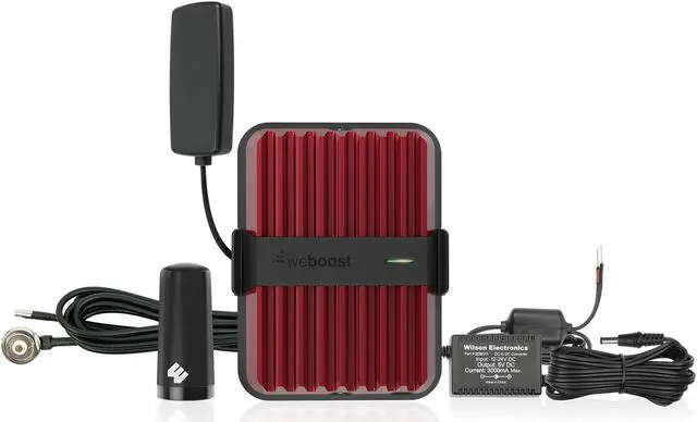 Alt view image 6 of 9 - weBoost Drive Reach Fleet [Multi User] In-Vehicle Cell Phone Signal Booster Kit for Truck/SUV/Fleet All Carriers 3G/4G LTE