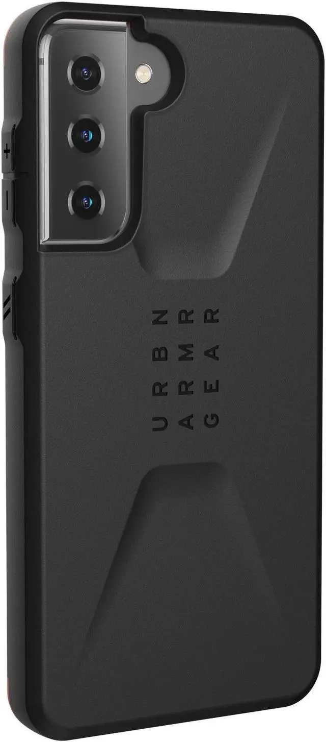 Alt view image 12 of 14 - UAG Designed for Samsung Galaxy S21 5G Case [6.2-inch Screen] Sleek Ultra-Thin Shock-Absorbent Civilian Protective Cover, Black