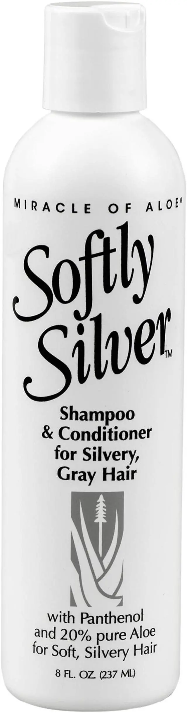 Main image of Softly Silver Gray Hair Shampoo/Conditioner, 8 oz bottle