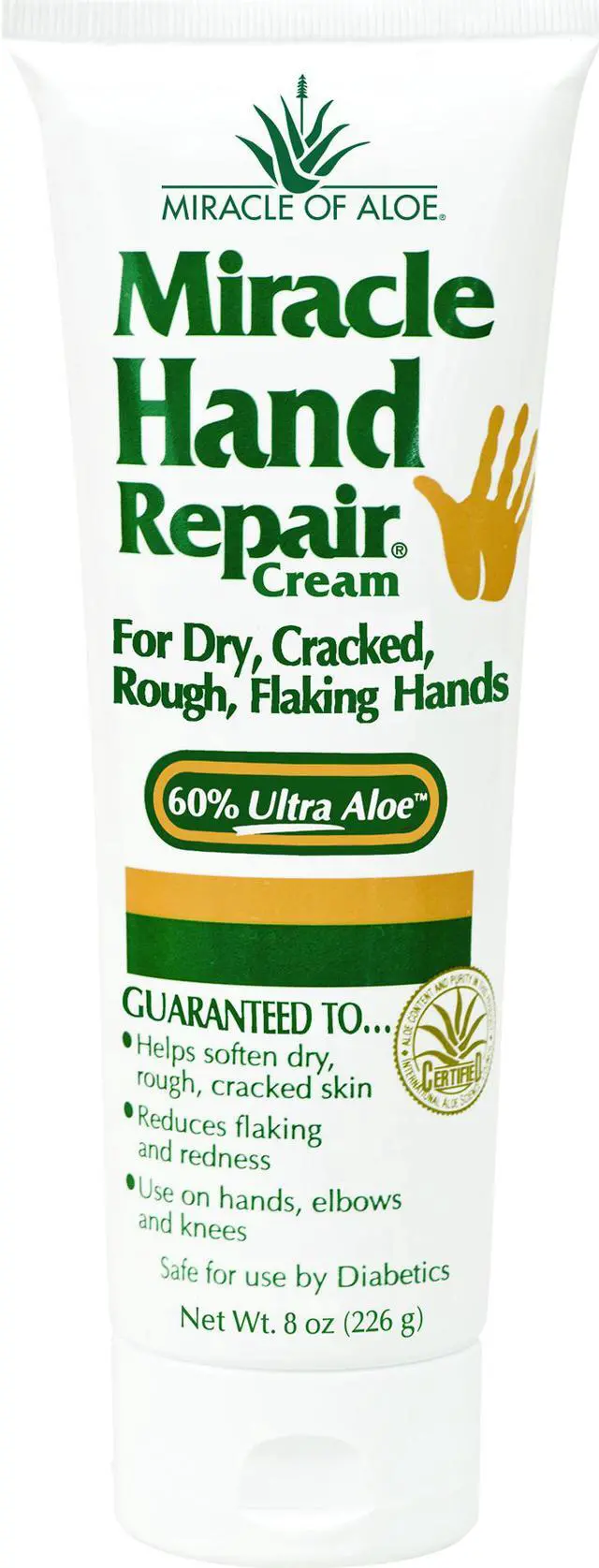 Main image of Miracle of Aloe's Miracle Hand Repair Cream (8 Ounces)