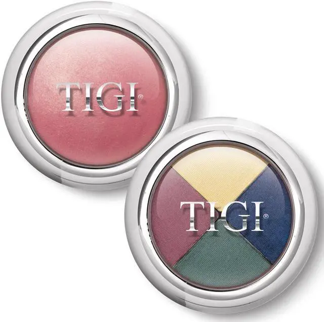 Main image of TIGI Glow Blush Brilliance & High-Density Quad Eyeshadow ProStars