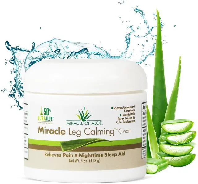 Main image of Deep-Penetrating Relief for Restless Legs Syndrome  Nighttime Sleep Aid Naturally Soothes Leg Cramping & Discomfort with Sage and Lavender for Easier, More Restful Sleep 4 oz