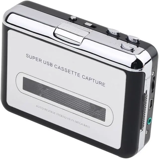 Main image of USB2.0 Portable Tape to PC Super Cassette To MP3 Audio Music CD Digital Player Converter Capture Recorder +Headphone